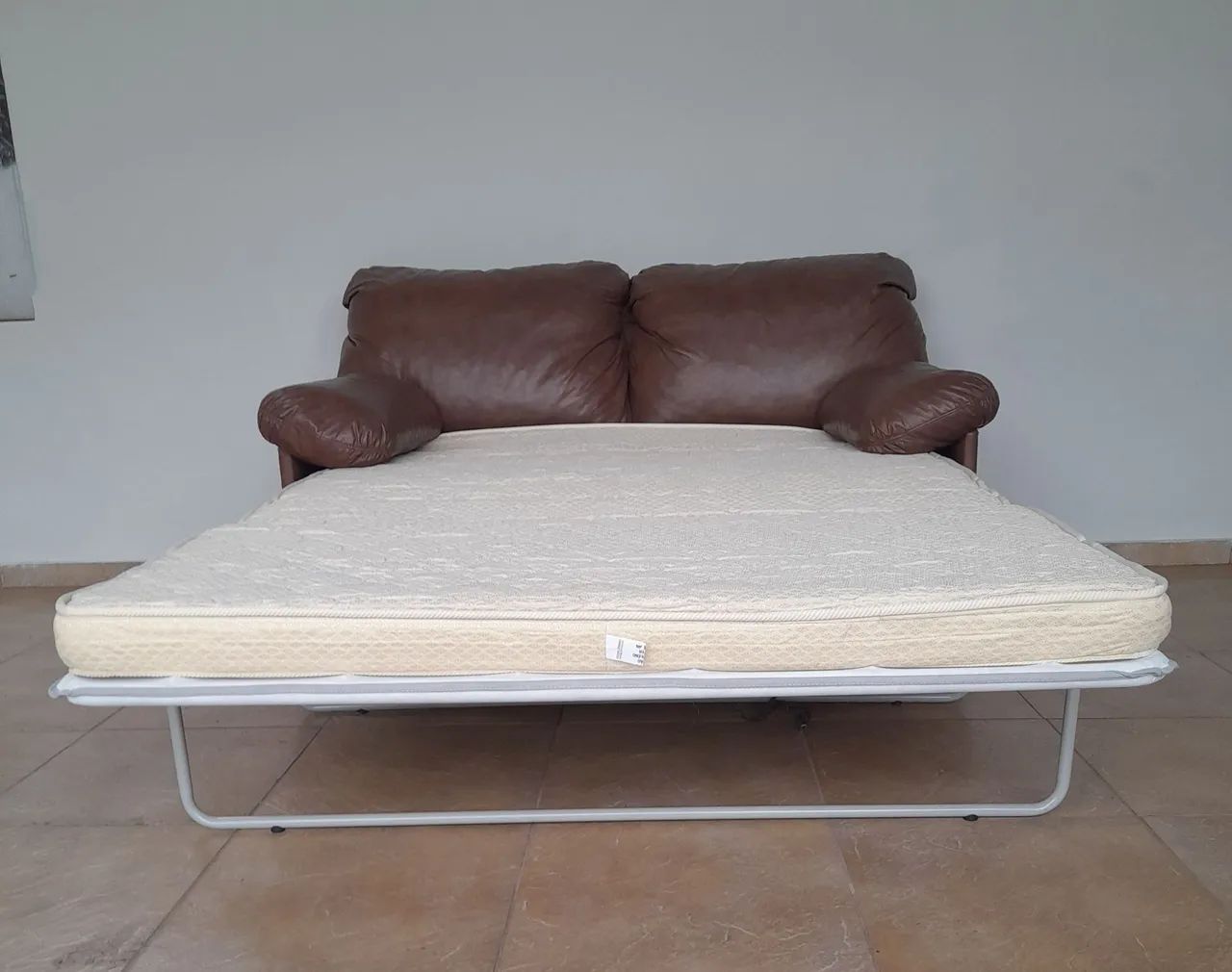 Sofá-cama casal Herval marrom - Foto 5