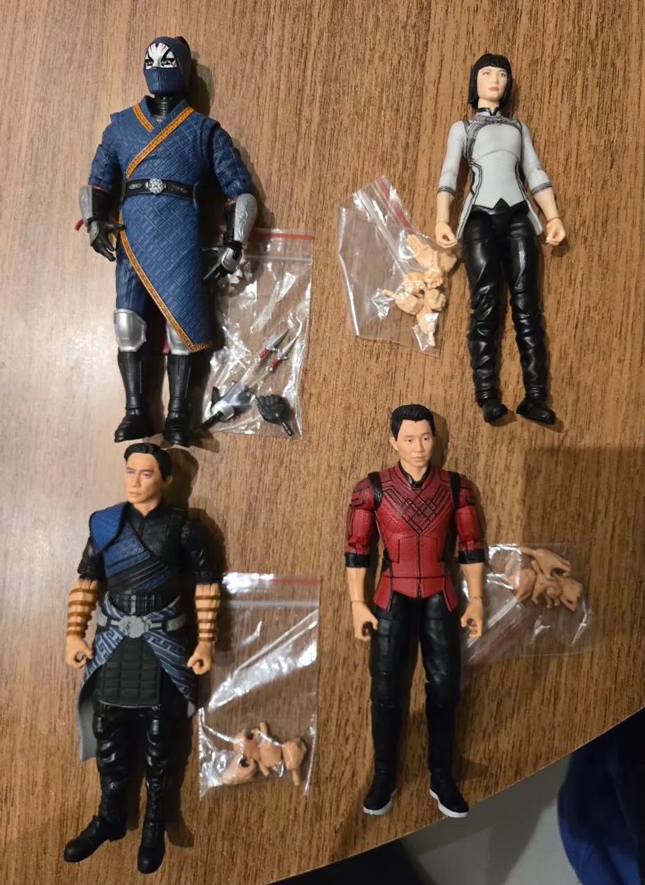 LOTE SHANG CHI MARVEL LEGENDS