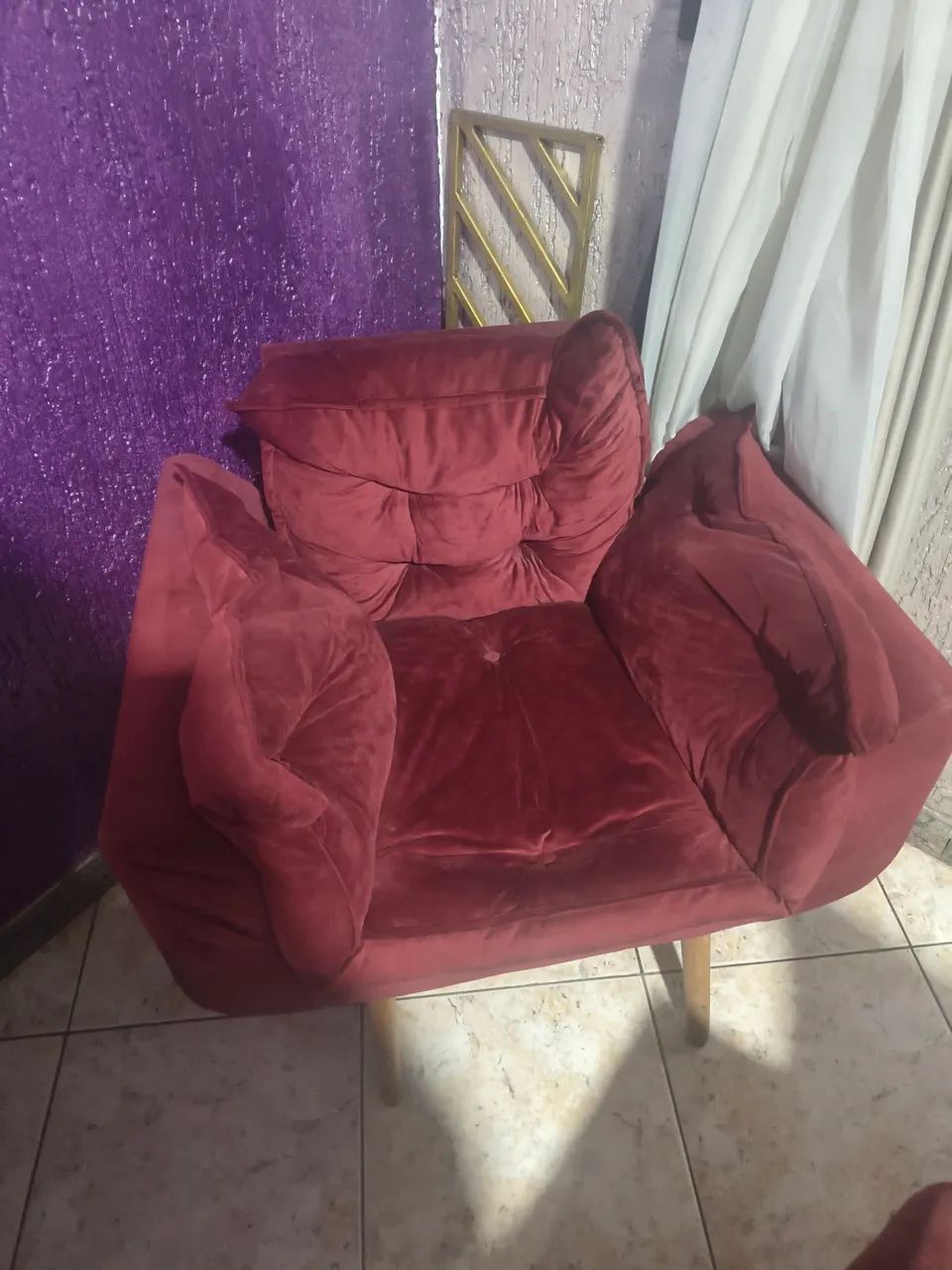 Conjunto de sofá com banquetas - Foto 3