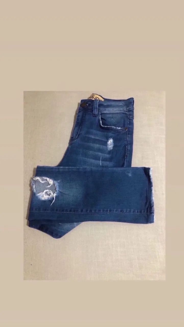 Calça jeans feminina 38 John John - Foto 3