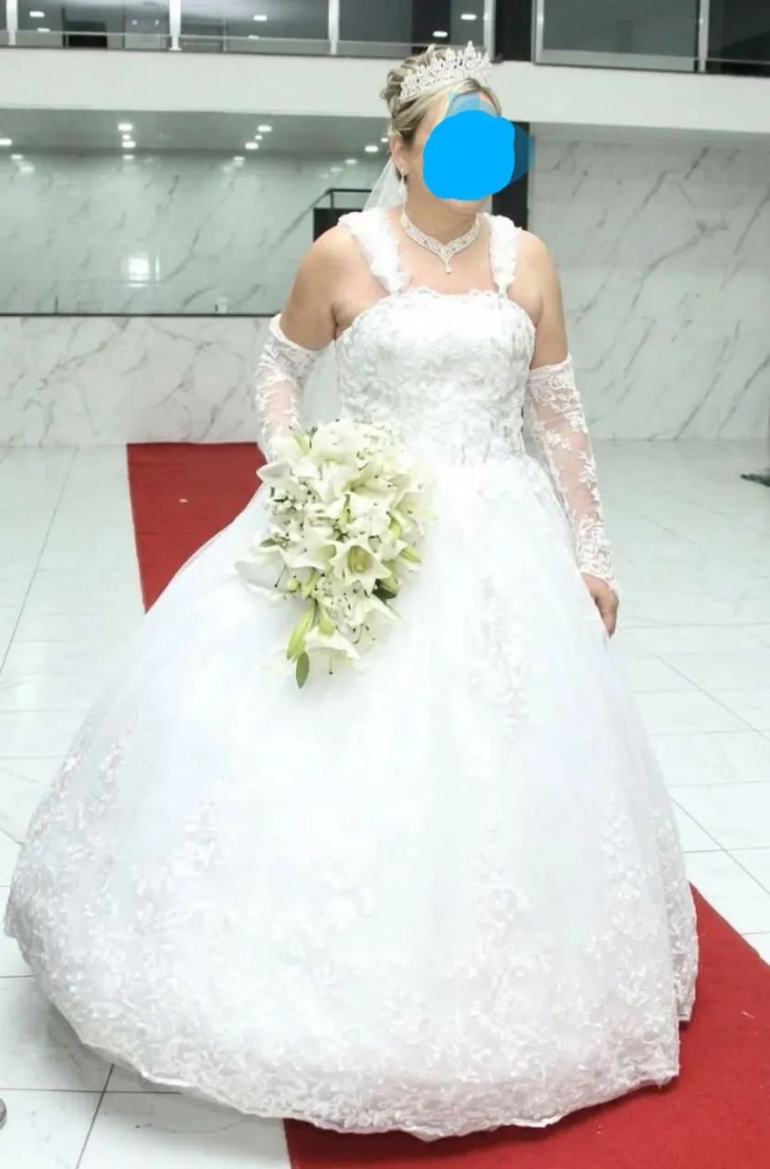 Vestido tomara que caia de noiva 