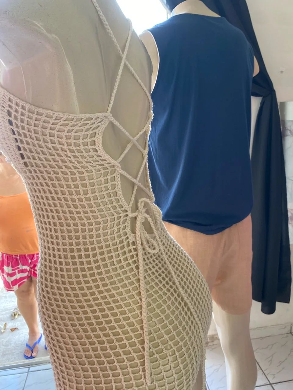 Vestido de crochê  - Foto 5