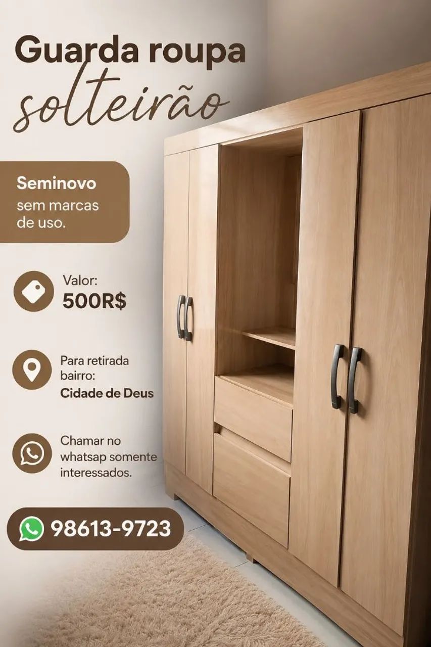 Guarda Roupa Solteirão  - Foto 2