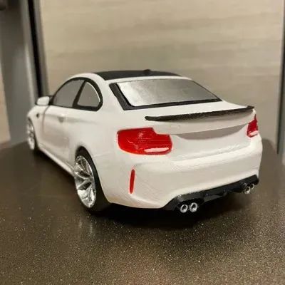 Miniatura Bmw M2 Competition Escala 1:24 - Impressão 3D - Foto 2
