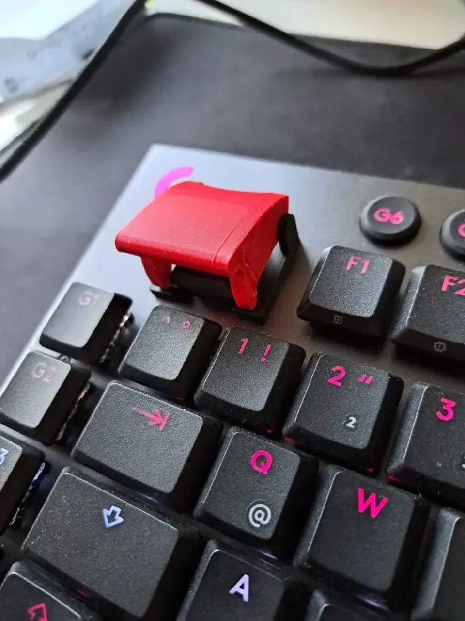 Proteção contra rage quit - Keycap para teclado mecânico - Foto 2