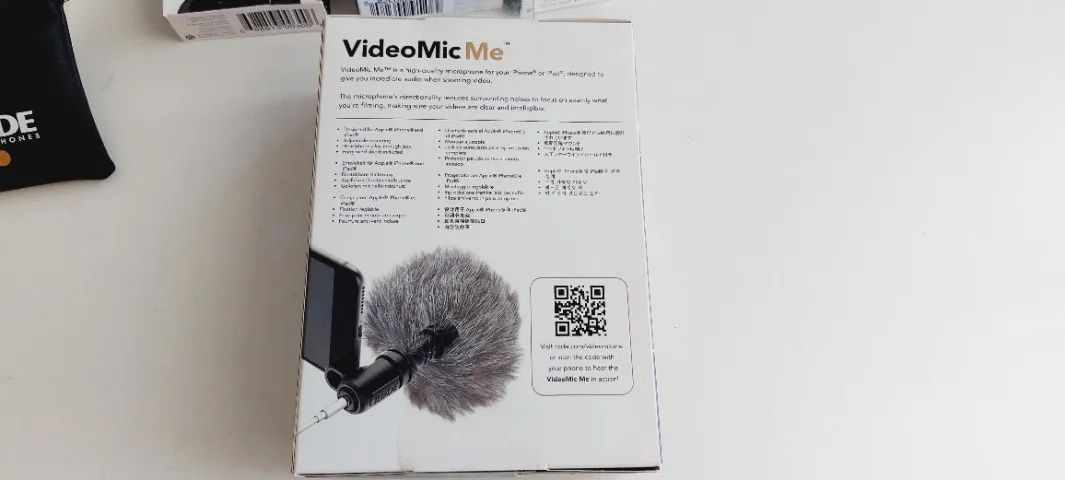 Microfone Rode Videomic Me para Smartphone Original Australia