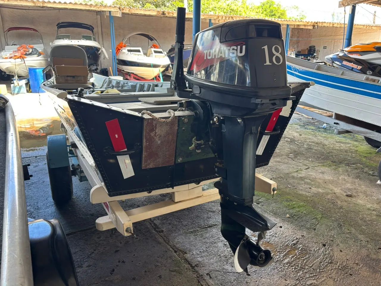 Vendo Barco de Alumínio Fluvimar<br> - Foto 3