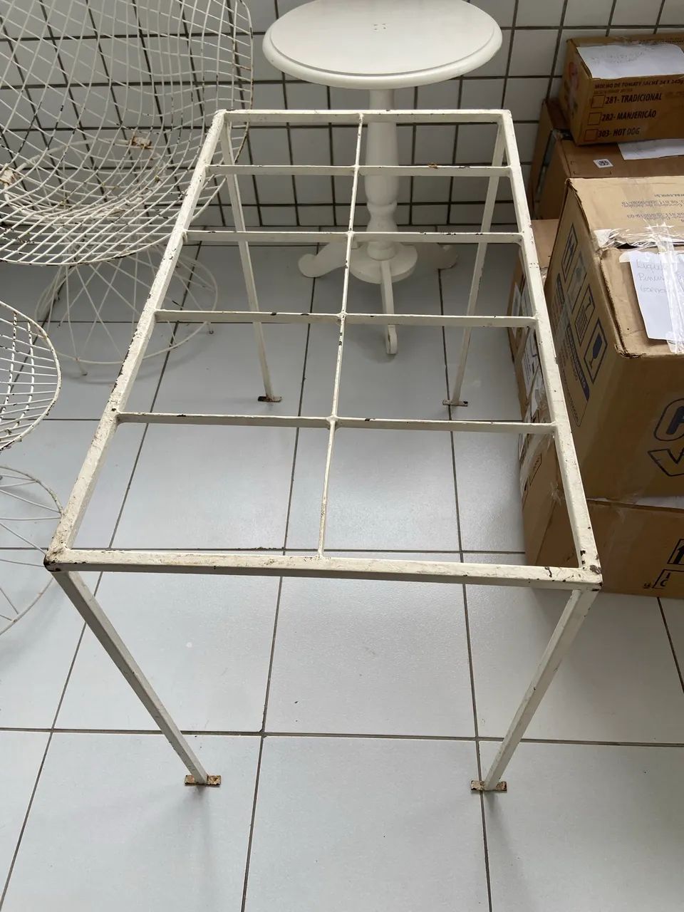 Base de ferro 