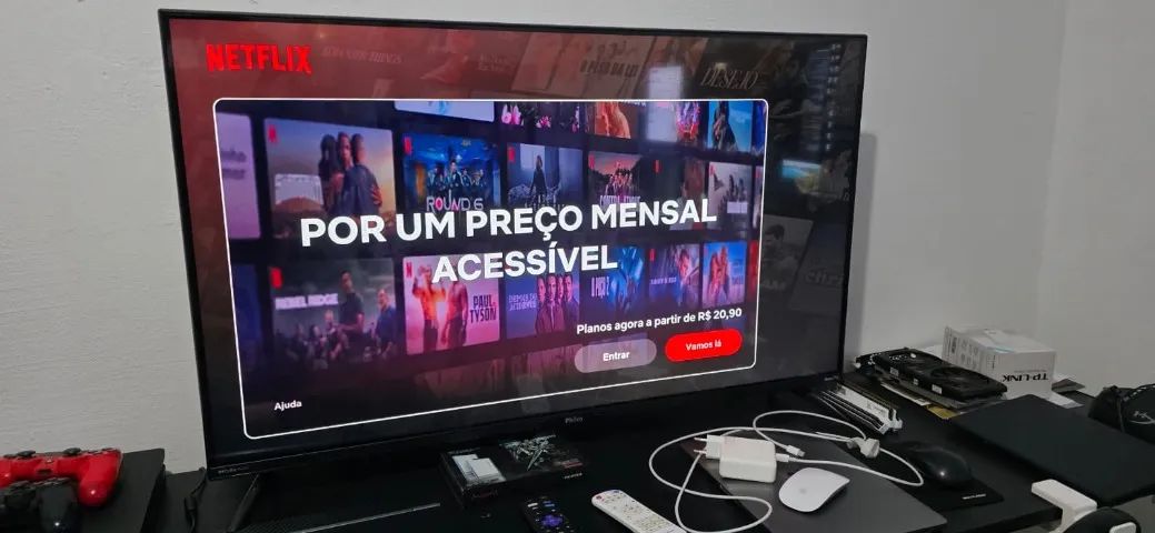 Tv 43 Led Smart Roku Tv Completa (Parcelo) - Foto 3