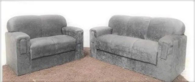 Conjunto de Sofá 2 e 3 lugares Xaropinho - Entrega Rápida  - Foto 2