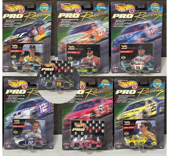Hot Wheels Set 14 Minis Pro Racing Nascar 1st Edition 1998 - Foto 2