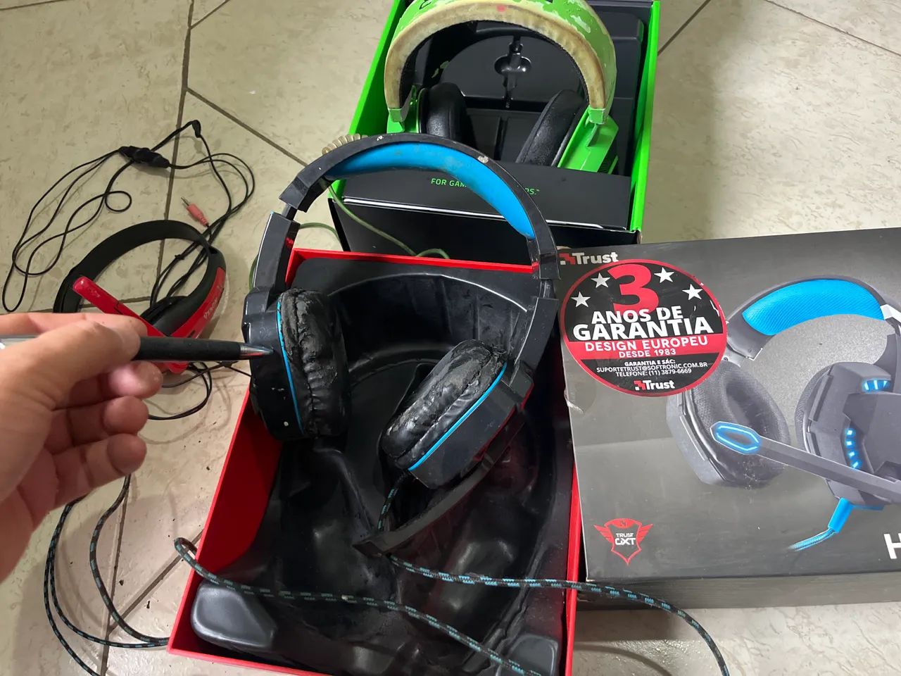 Fones de Ouvido Quebrado - Foto 3