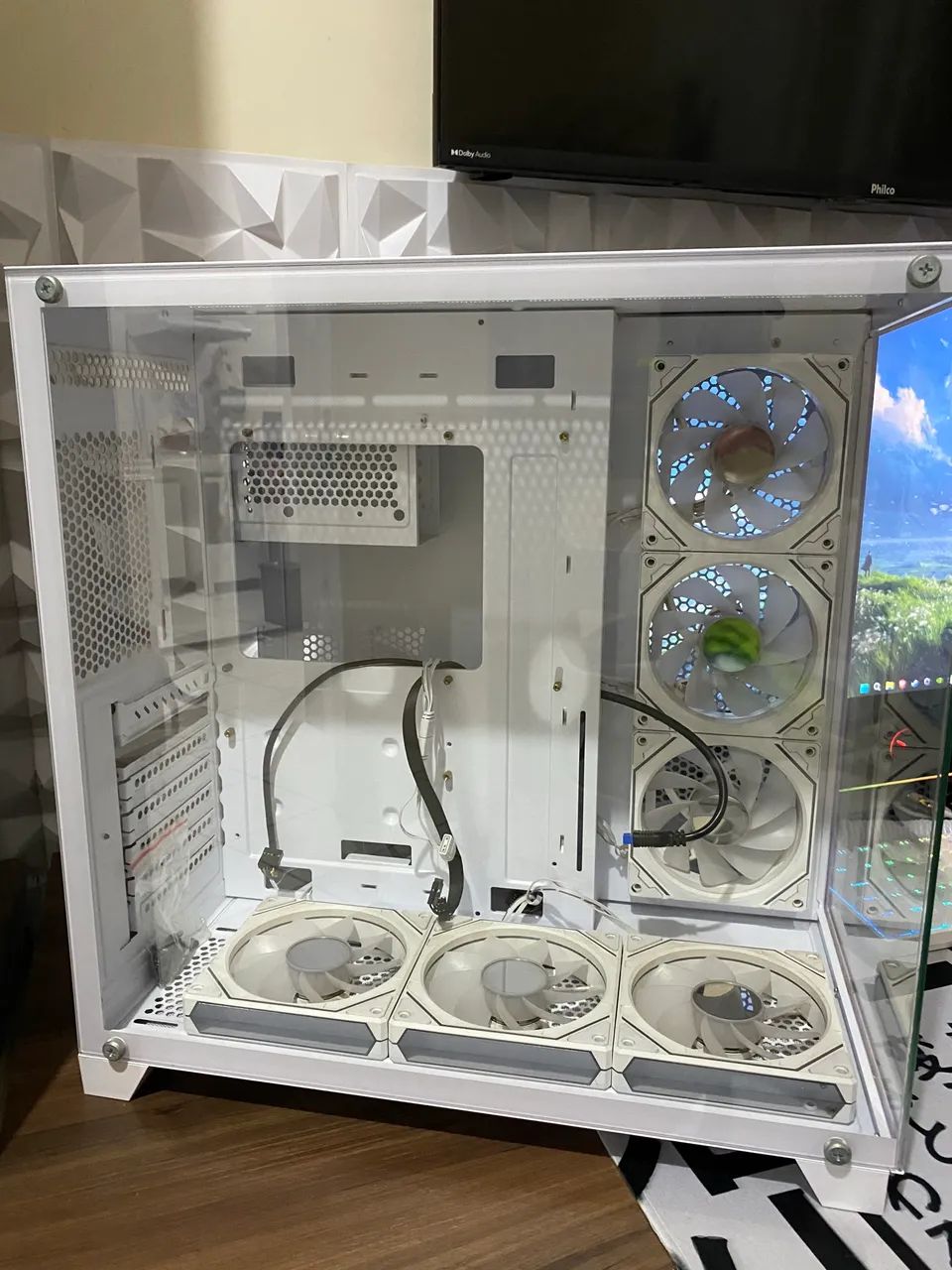 Gabinete gamer branco  - Foto 3