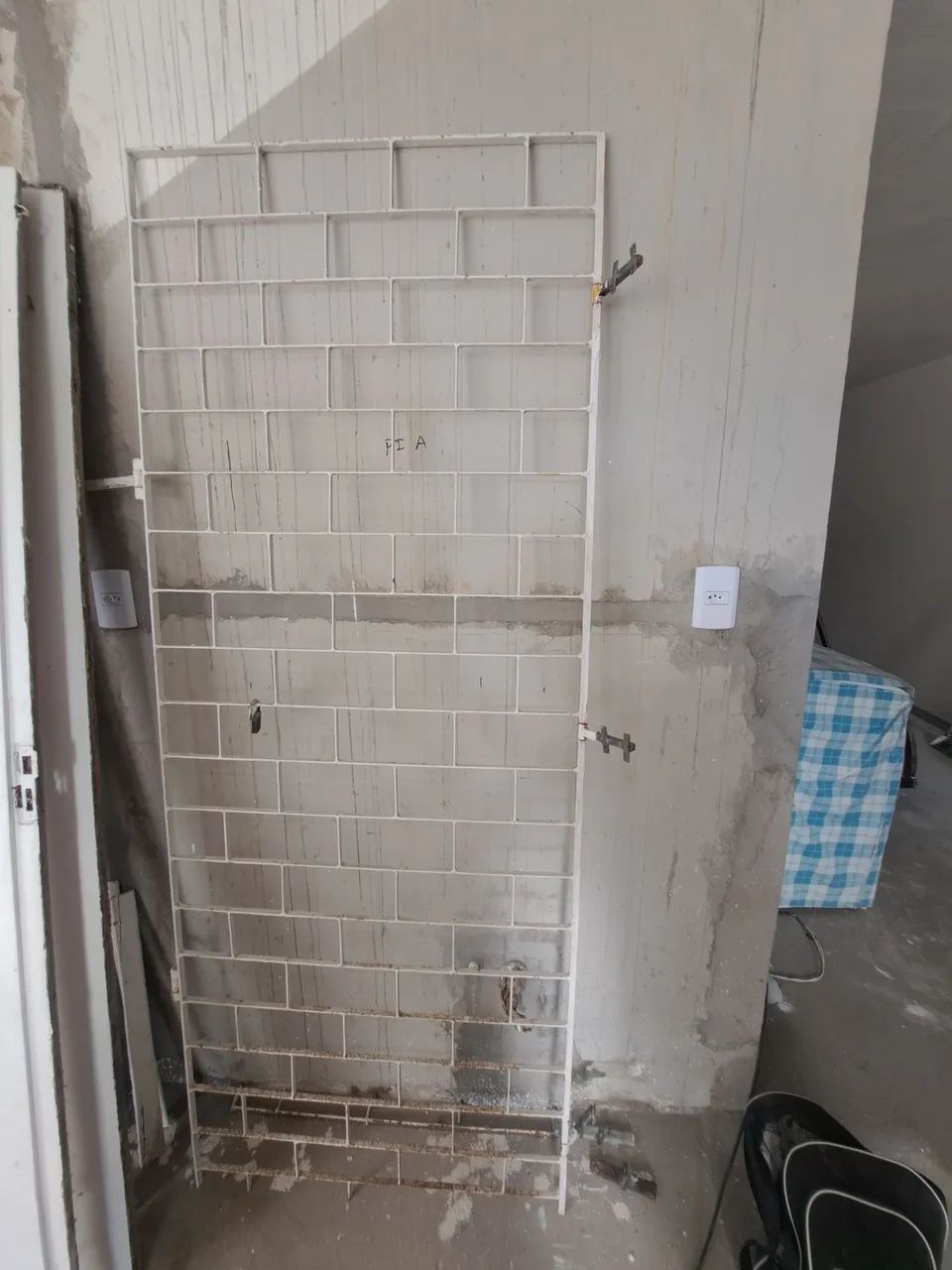 Grade de proteção em aço