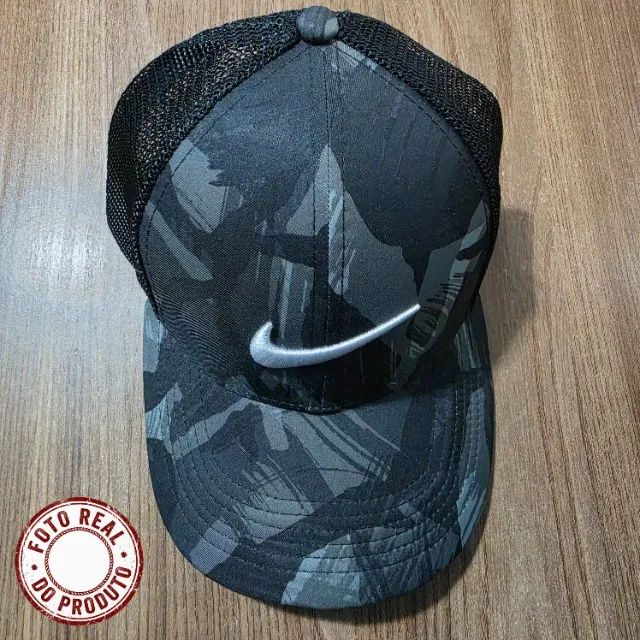 Bone Nike Dri-fit Aerobill Legacy91 Cinza Original - Foto 4