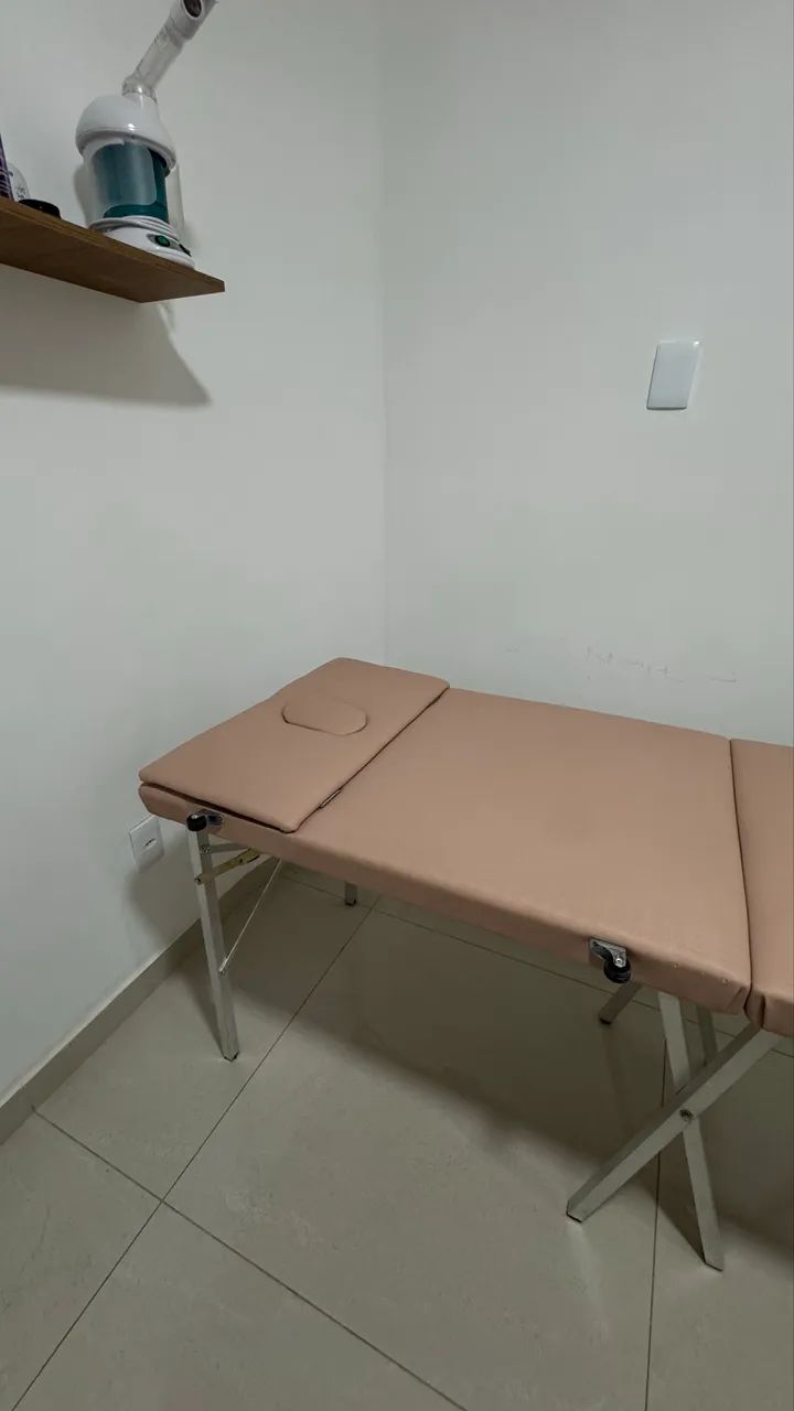 Maca portátil com cadeira mocho - Foto 3