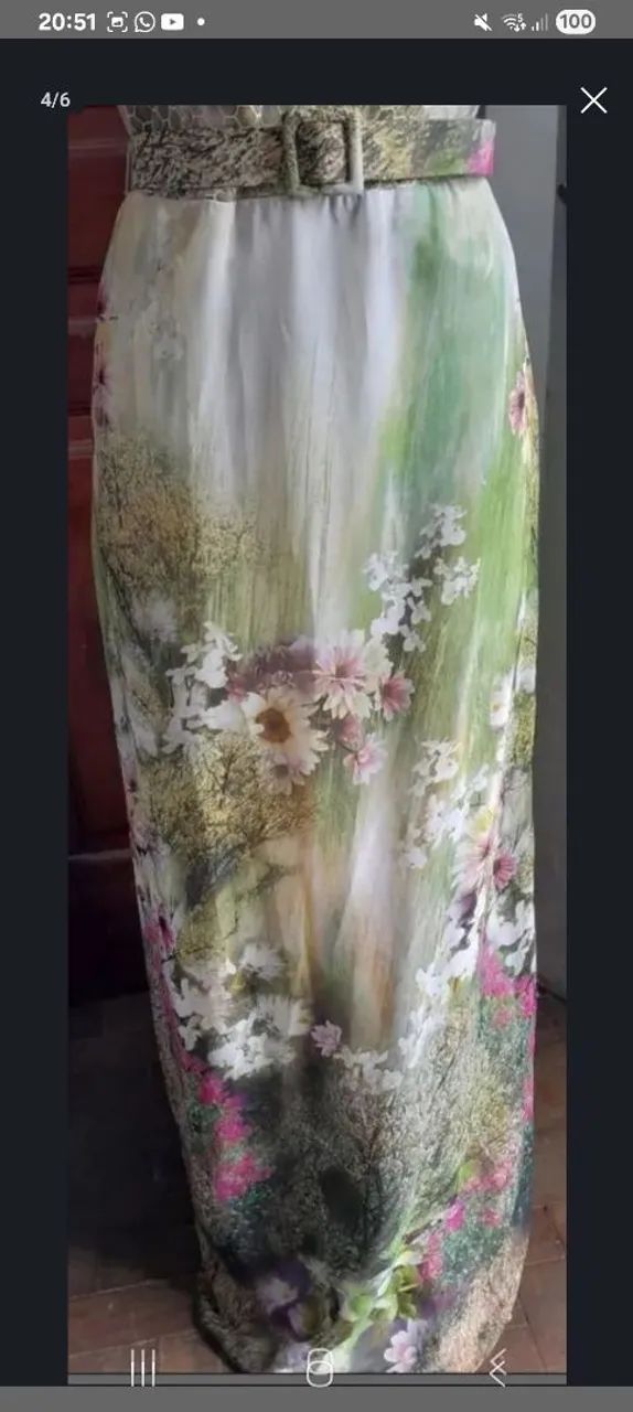 Lindo vestido estampado.  - Foto 2