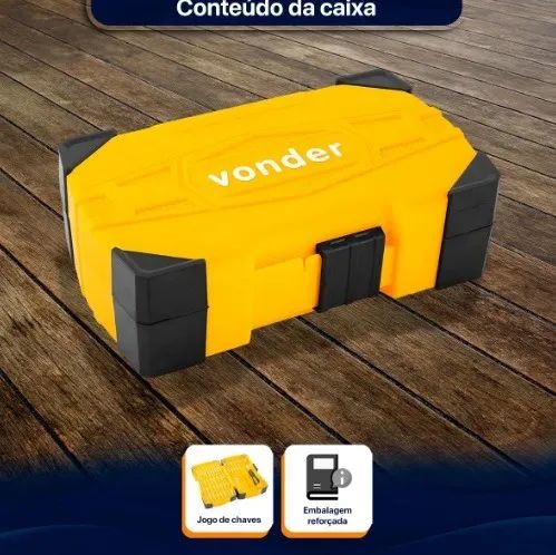 Kit Chaves De Precisão Aço Vanádio 52 Peças Vonder - Foto 2