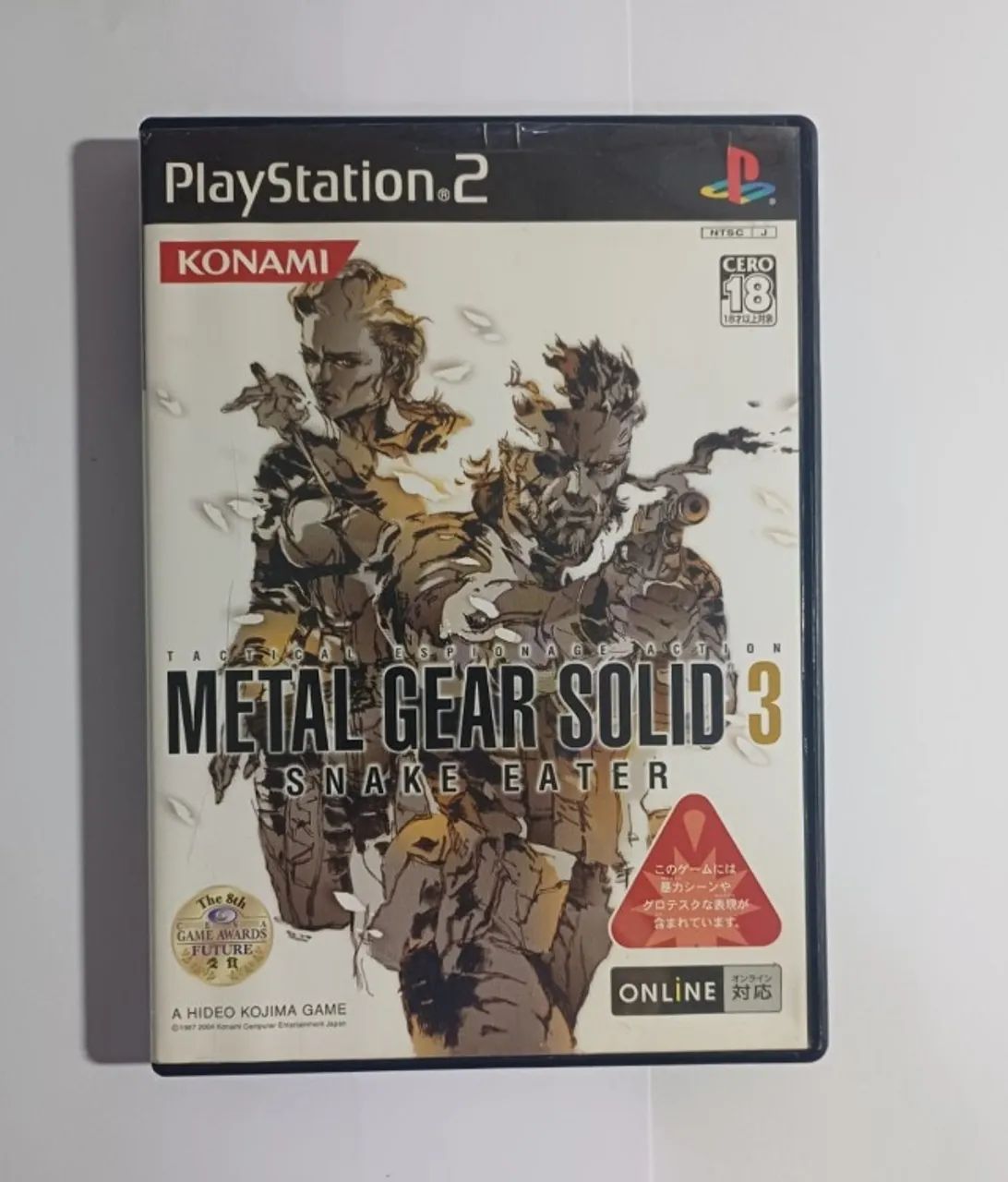 Metal Gear Solid 3 Snake Eater - PS2 original