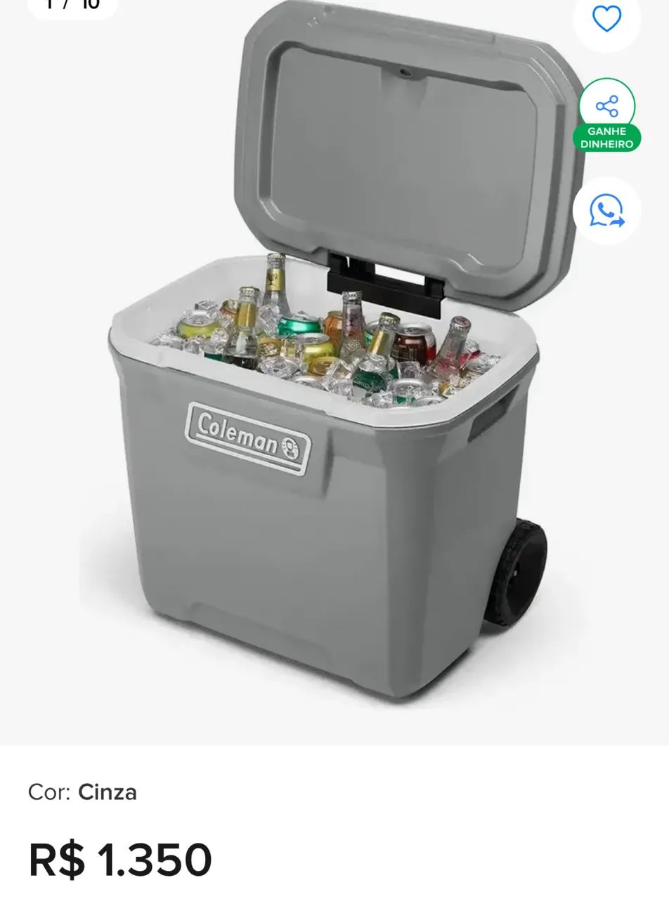 Caixa térmica cooler Coleman  - Foto 2