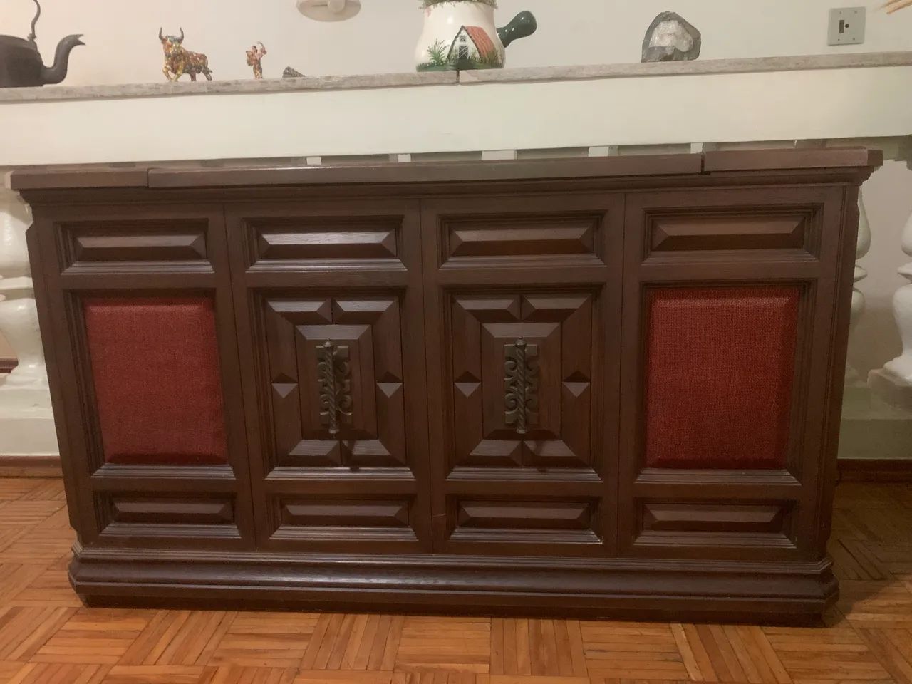 Móvel com vitrola e rádio  - Foto 3