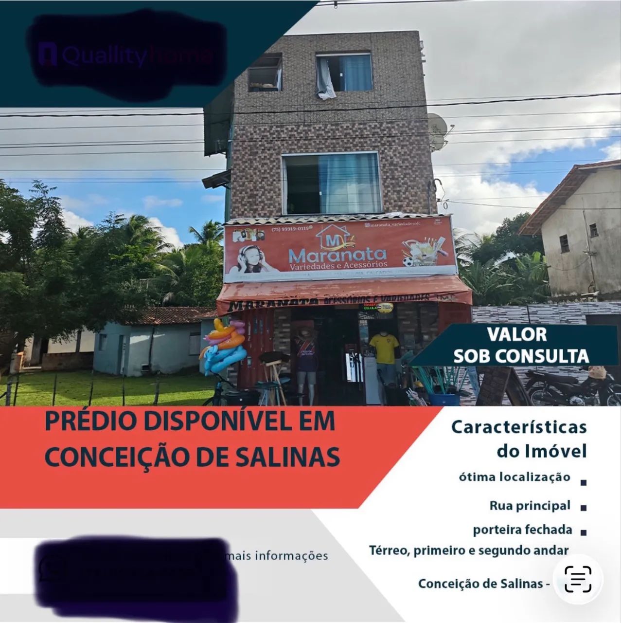 Ponto comercial e casa 1 e 2 andar  - Foto 3
