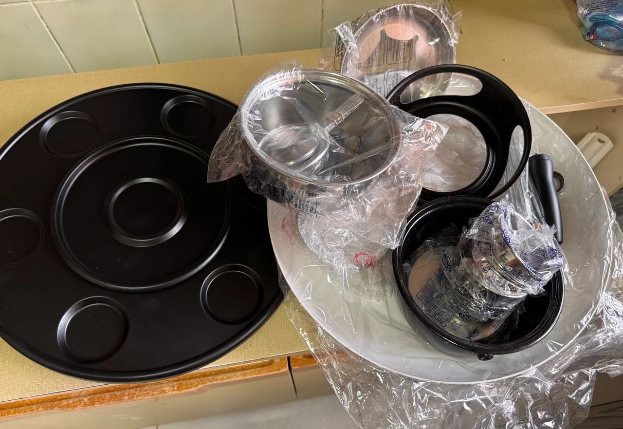 Kit para Fundoe 25 peças Brinox - Foto 2