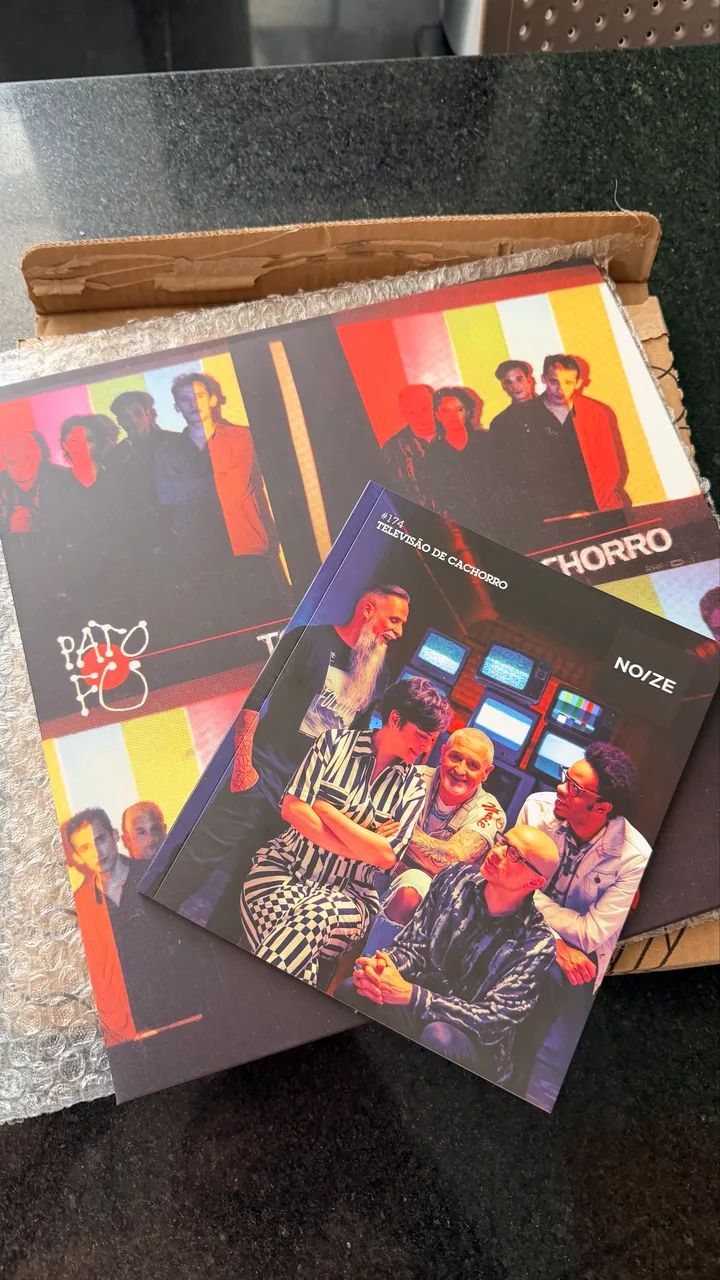 Disco de vinil Pato Fu Televisão de Cachorro - Foto 4