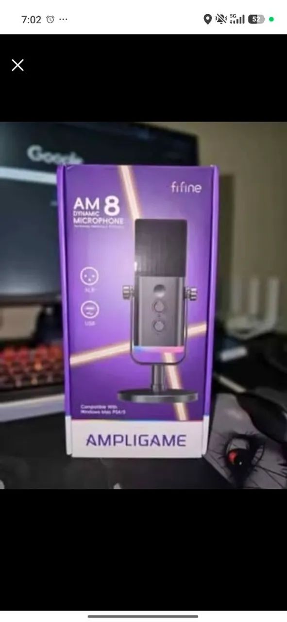 MICROFONE FIFINE AM8 ( LACRADO)