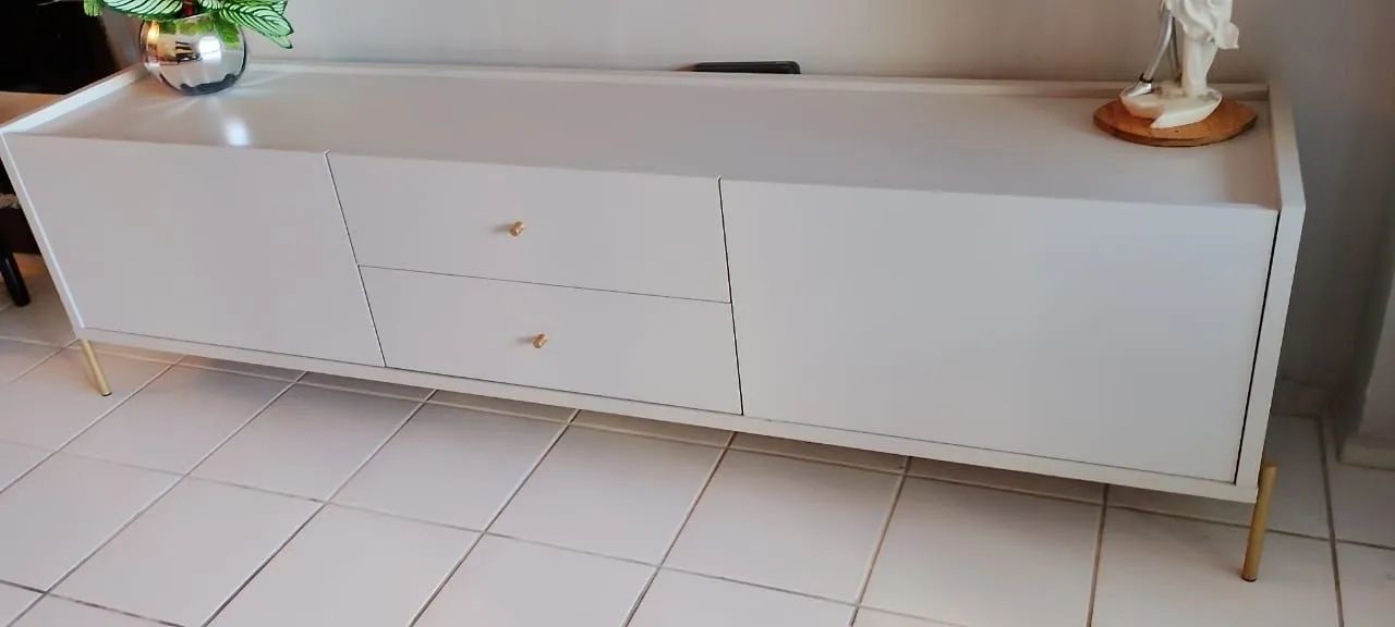 Vende-se Rack de sala off white - Foto 2