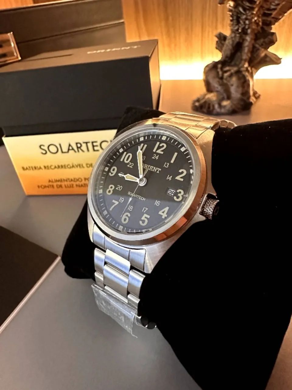 Relógio Orient Masculino Original - Elegante e Sofisticado - Foto 4