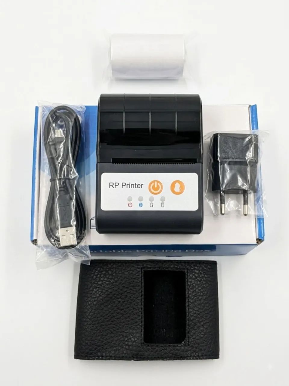 Mini Impressora Via Bluetooth Portátil Térmica 58mm Rapida - Foto 3