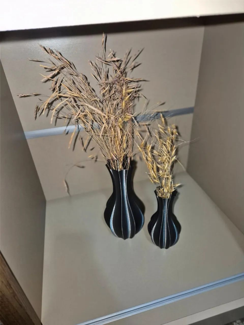 2 vasos em plástico PLA pretos novos - Foto 4