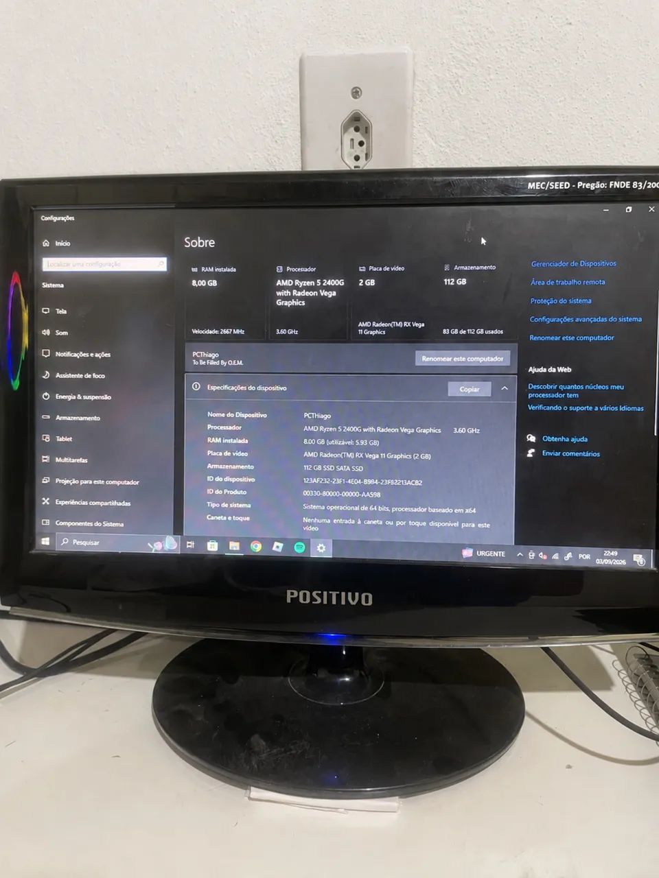 Pc Gamer Ryzen 5 - Foto 4