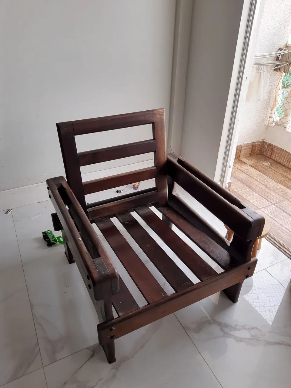Par de Poltronas em Jacarandá Legítimo  - Foto 2