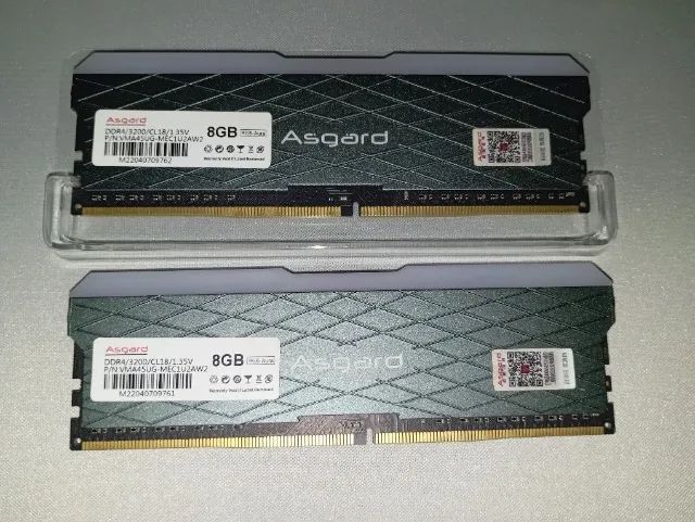 (USADA) 16GB MEMORIA RAM DDR4 ASGARD LOKI 2X8GB RGB 3200MHZ - Foto 2