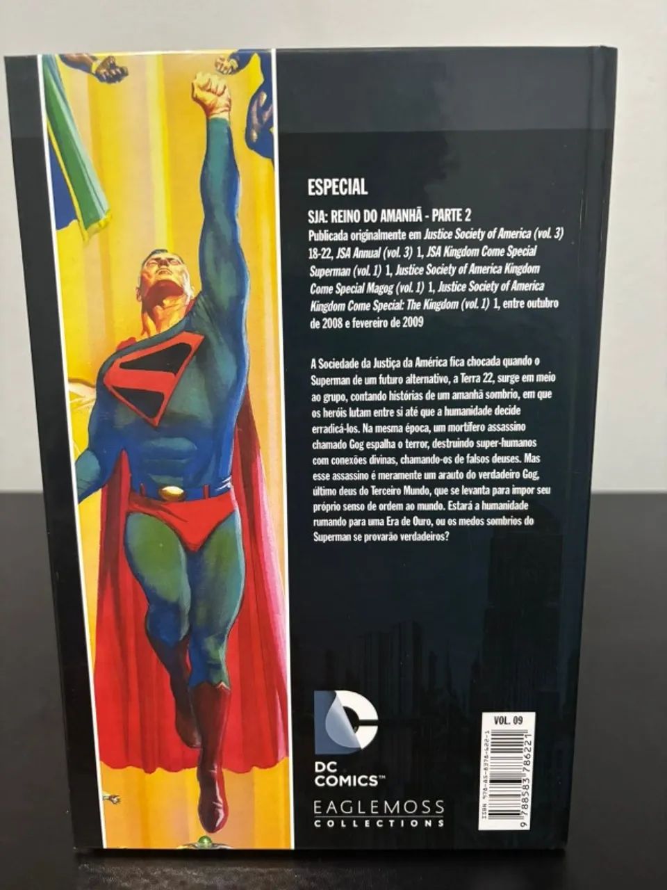 SJA - Reino do Amanhã Parte 1 e 2 Eaglemoss DC Comics HQ - Foto 5