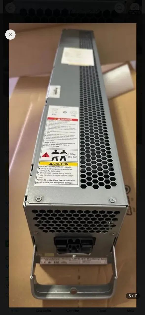 Módulo de Bateria Schneider Electric Easy UPS 3S, modelo E3SBTU. - Foto 2