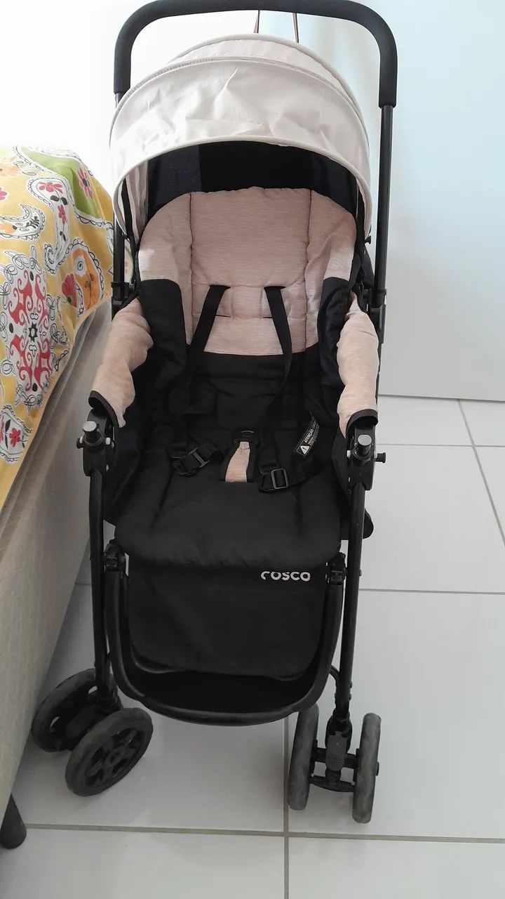 Carrinho de Bebê Cosco Travel System Reverse - Foto 2