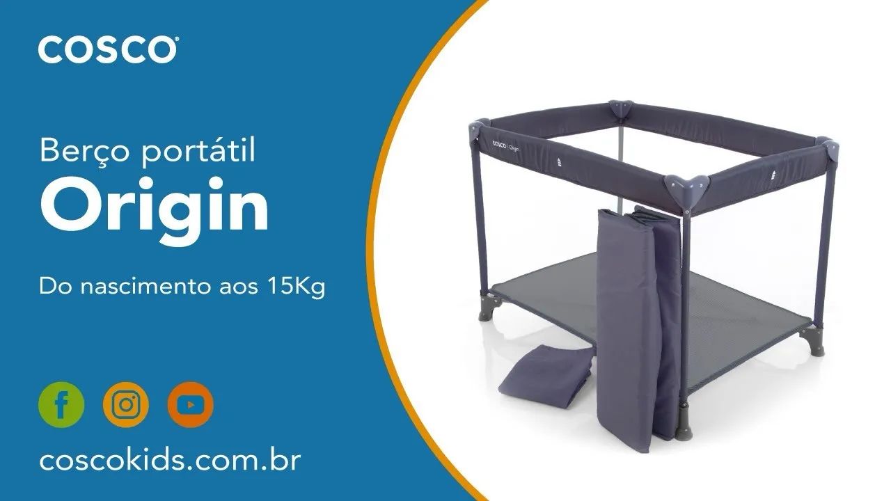 Berço portátil Cosco origin
