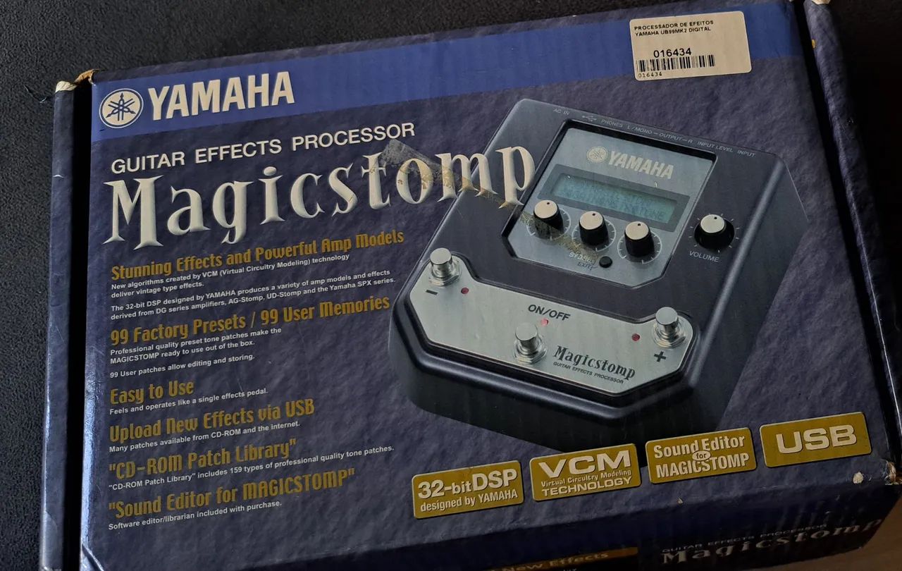 ギター Yamaha Magic stomp Pedal Yamaha Magicstomp Guitar Magic Stomp Spx - Instrumentos