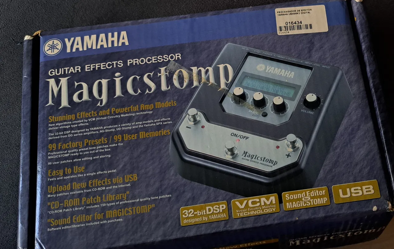 Processador Efeitos Yamaha Spx 90 II Raridade - Equipamentos e