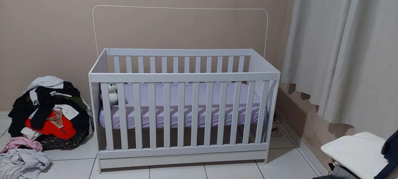 Berço Branco Seminovo 