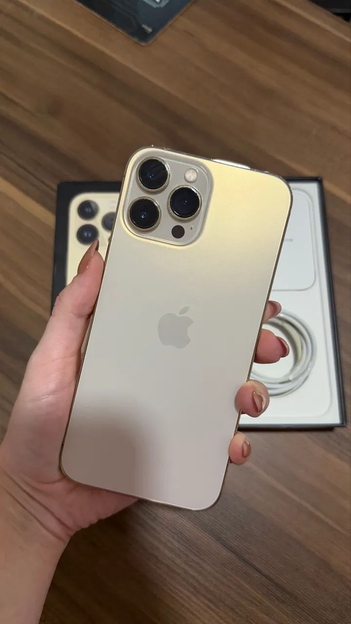 iPhone 13 Pro Max 256GB Gold - Excelente Estado | Completo