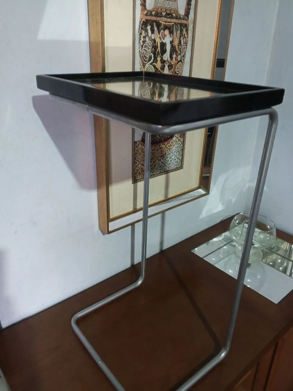Mesa de apoio com  base em alumínio   - Foto 2