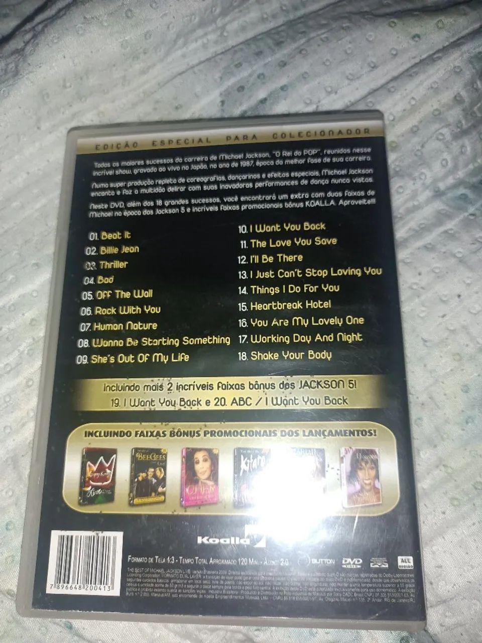 Dvd Michael Jackson colecionador  - Foto 2