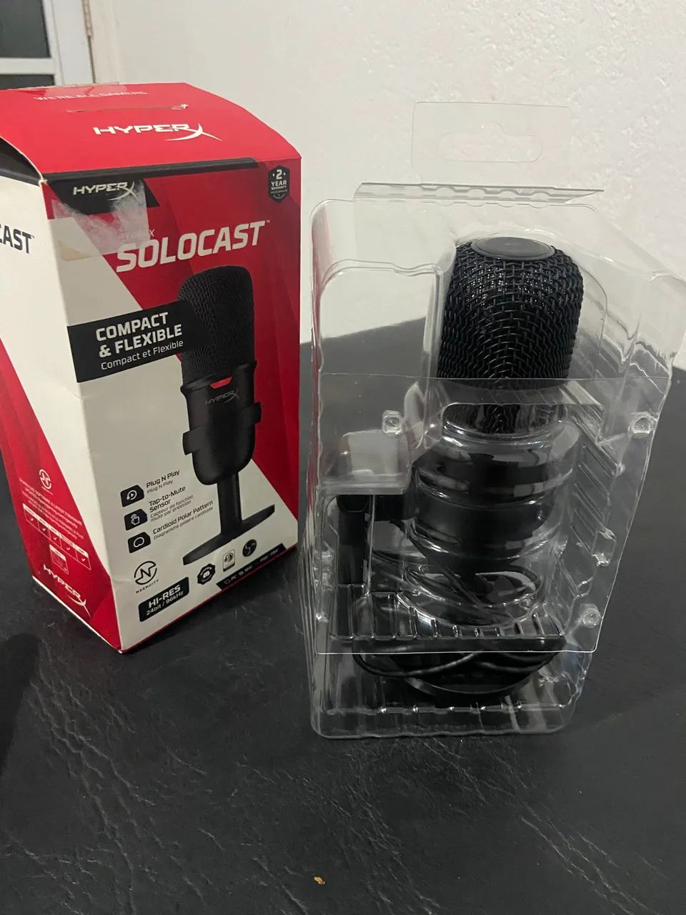 Microfone HyperX Solocast429414392697333762