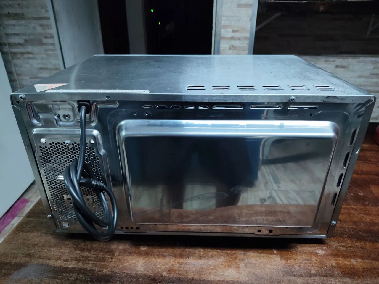 Microondas Brastemp inox 30L - Foto 3