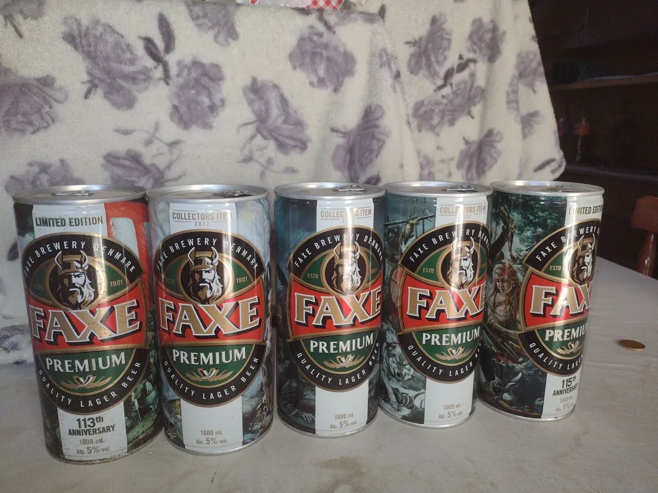 Coleção de latas cervejas faxe - Foto 2