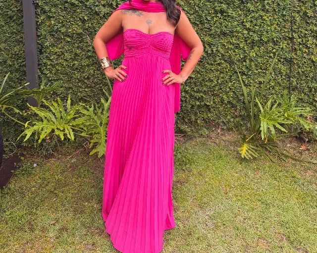 Vestido de festa rosa  - Foto 2